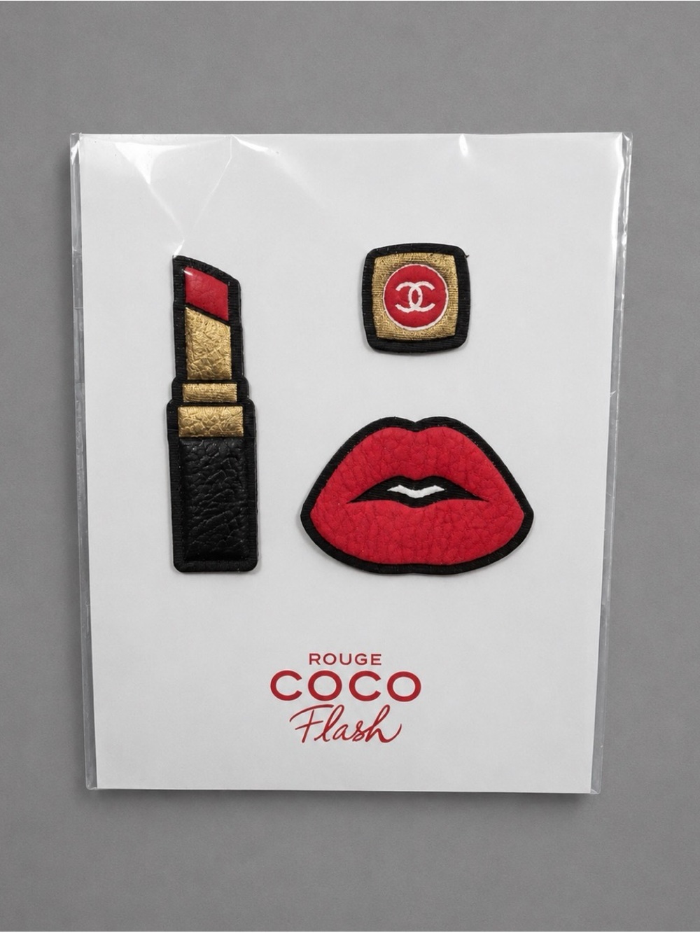 CHANEL Rouge Coco Flash Promotional Sticker Set